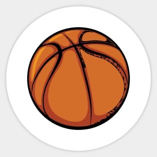 1 BasketBall Design Sticker